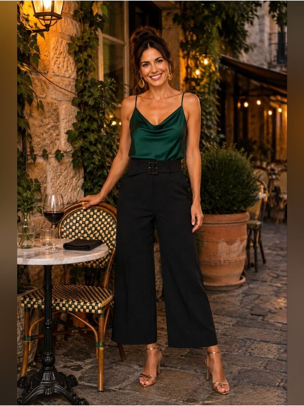 Rachel Zoe NWOT Black Ankle Pants Quiet Luxury Office Siren Minimalist Size 6 - Picture 5 of 10